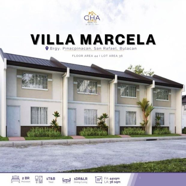 Villa Marcela 2 Storey Townhouse In San Rafael Bulacan For Sale