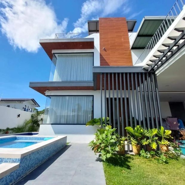 2 Storey Modern House And Lot For Sale W Swimming Pool In Bacoor Cavite