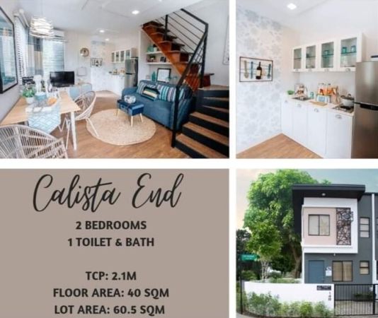 For Sale Calista End Townhouse At Phirst Park Homes General Trias City