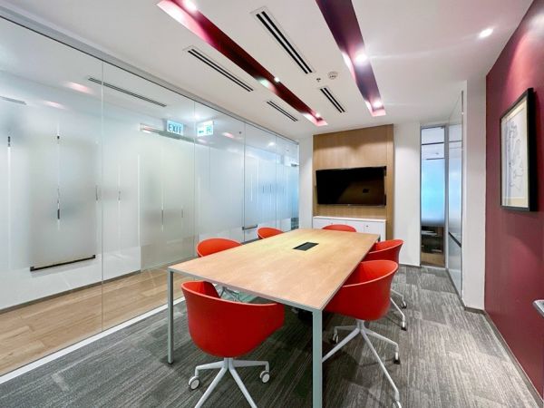 Open Plan Office Space For Persons In Regus Gt Tower Makati Ayala