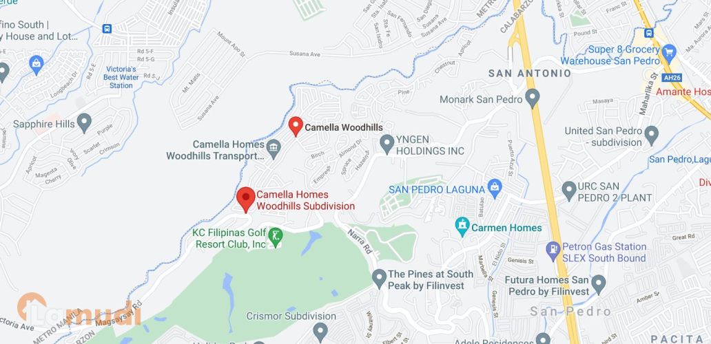 Available Properties In Camella Homes Woodhills San Pedro Lamudi