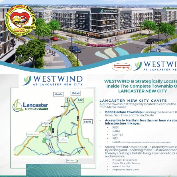 WestWind at Lancaster New City studio for sale