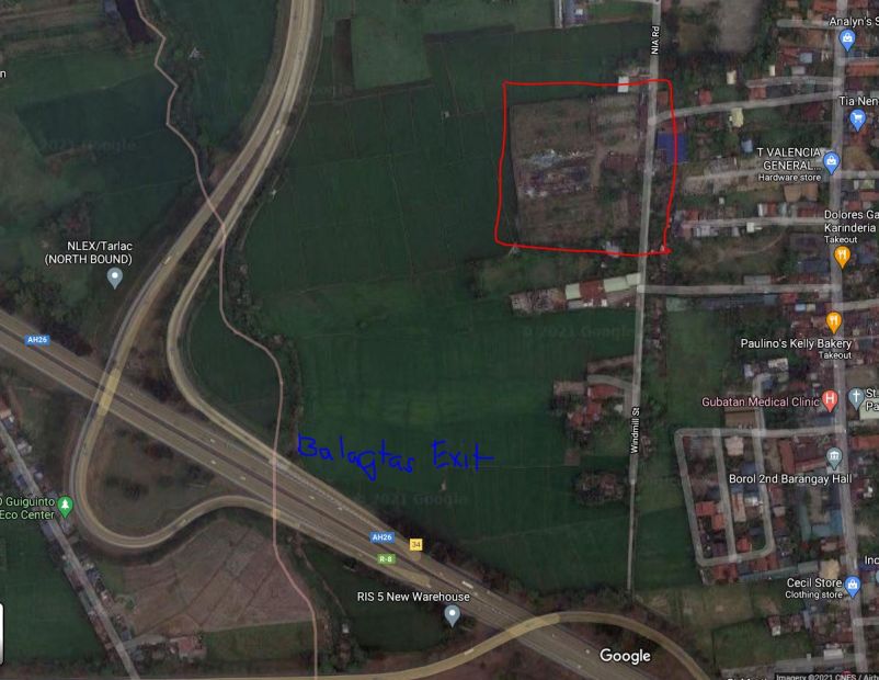 2 Hectare Lot for Sale in Borol 2nd, Balagtas, Bulacan