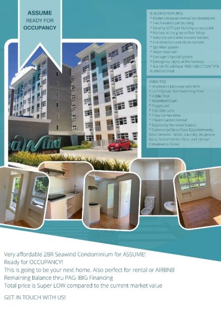 seawind 2 bedroom condo for sale