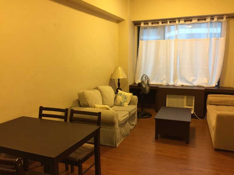 Furnished 38 sqm Studio condo with 1Bedroom layout located in Eastwood ...