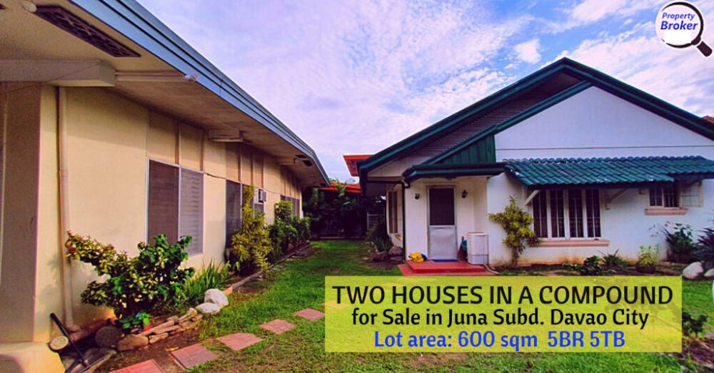 Two Houses for Sale in One Compound in Juna Davao City