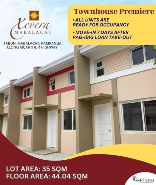 FOR SALE: Townhouse Premiere in Xevera Subdivision (Mabalacat City)