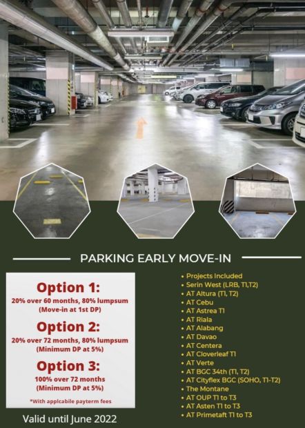 Avida Towers Prime Taft Parking Slot