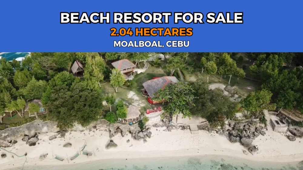 Hotel And Beach Resort FOR SALE: Moalboal, Cebu (High-End, Income