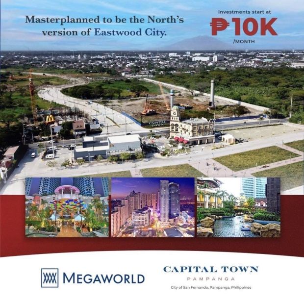 Preselling Condo inside Capital Town Pampanga by Megaworld (Turnover