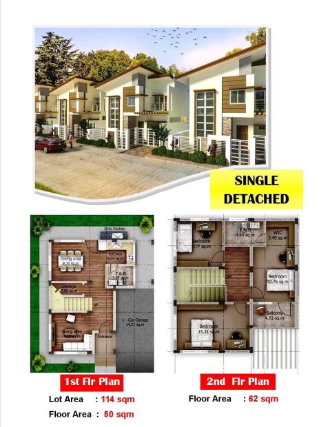 Single-Detached House For Sale In A Gated Community In La Union