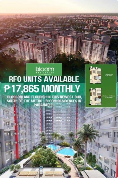 2 Bedroom Condo for sale in Bloom Residences, San Antonio, Parañaque