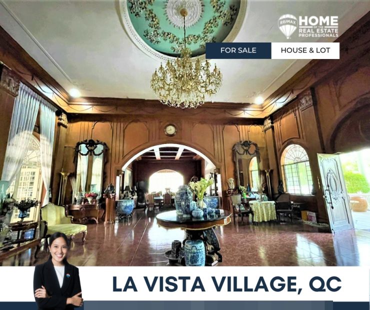 La Vista Mansion in Quezon City for Sale