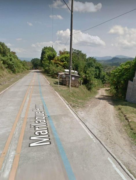 Tanay Rizal along Marilaque Highway Residential Lot