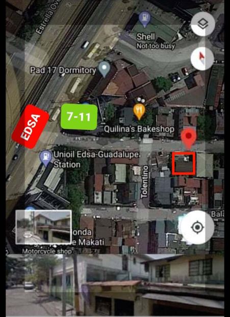 For Sale 204sqm Residential/Commercial Lot near 7-11 EDSA Guadalupe, Makati