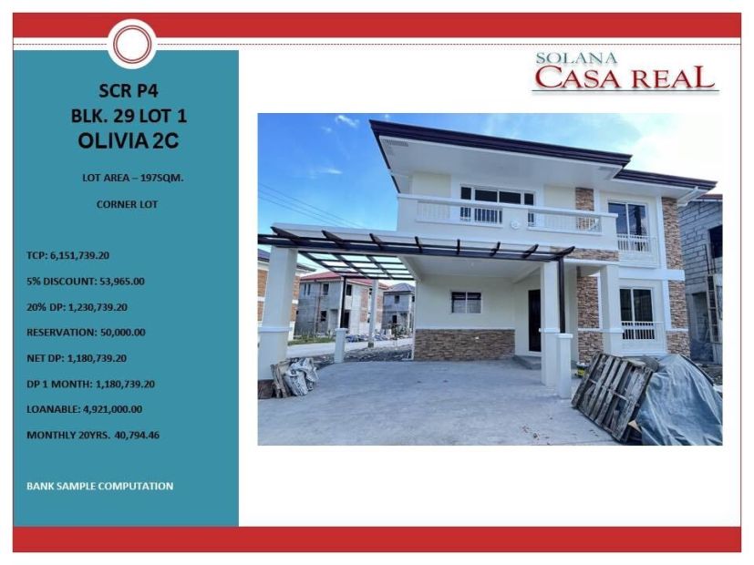 Ready for occupancy 3 bedrooms House and Lot for sale in Bacolor, Pampanga