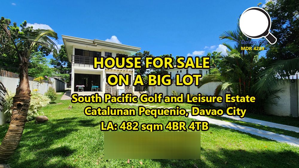 Spacious House on a Big Lot for Sale in South Pacific Golf and Leisure