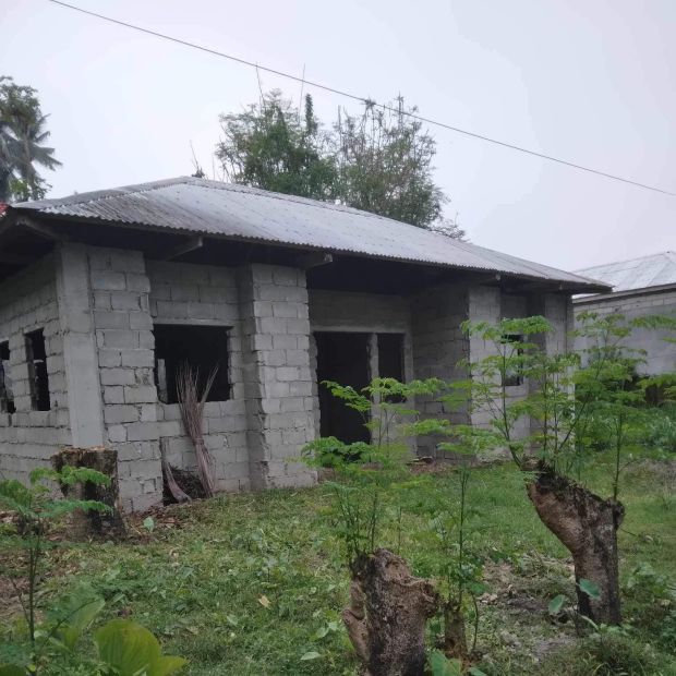 Unfinished House and Lot for sale at Balabag East, Valencia, Negros ...