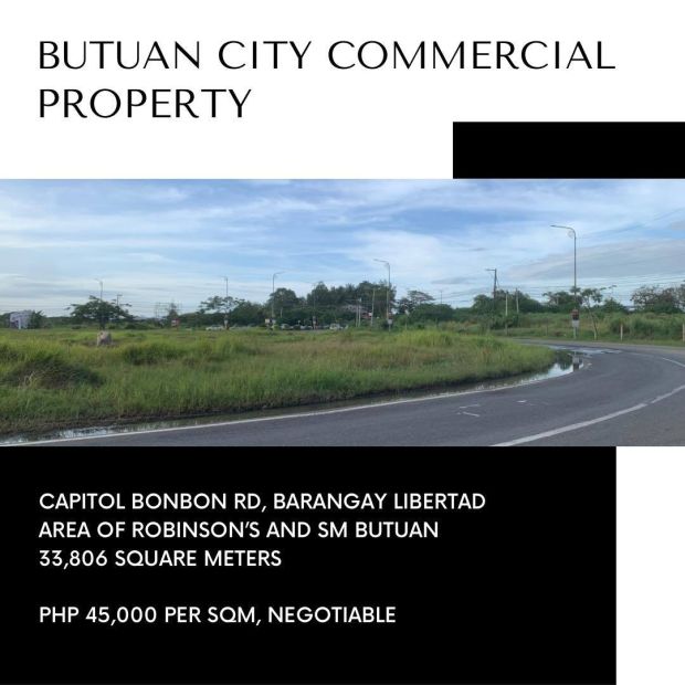 Prime commercial lot for sale at Barangay Libertad, Butuan City