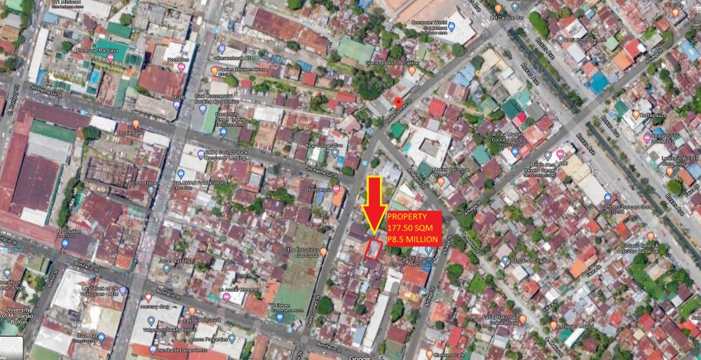 Property For Sale 177.50sqm. Padre Gomez St. Near UICBonifacio Davao City