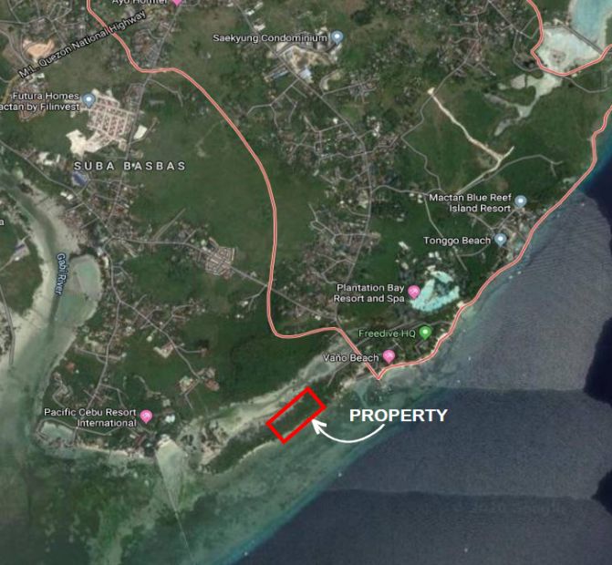 For Sale: 3HA Lot in Marigondon Beach Rd. Mactan Cebu, P3B