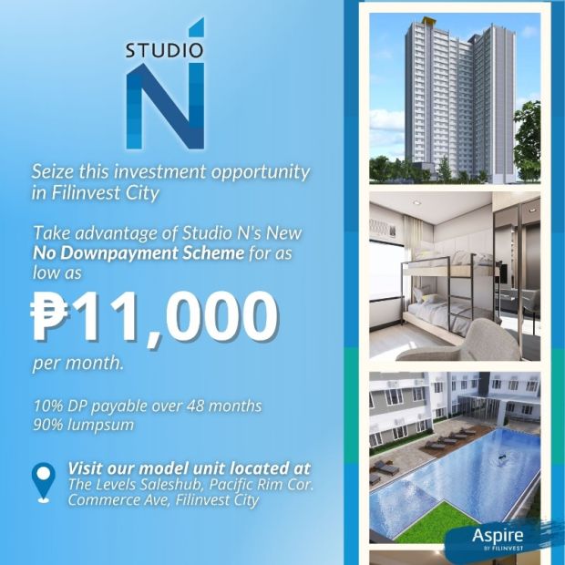 Pre-selling Studio Type at Studio N, Alabang, Muntinlupa City