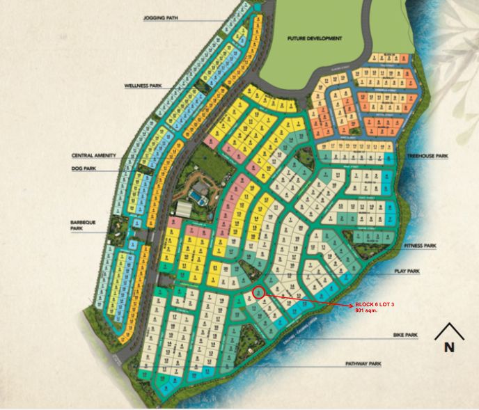 Rockwell South at Carmelray - 801 sq. meters Lot for sale in Calamba ...