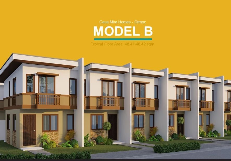 Casa Mira Homes Ormoc - B Model Middle Unit- Townhouse In Brgy. Luna ...