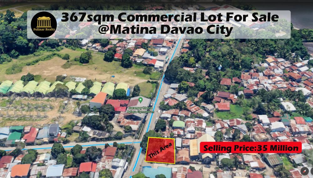 367sqm Lot for Sale in Matina Aplaya, Davao, Davao del Sur