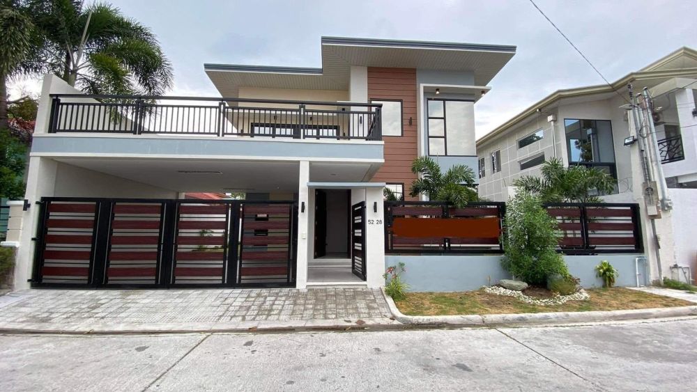 Nice Modern House With Pool For Sale inside Timog Park in Angeles City ...