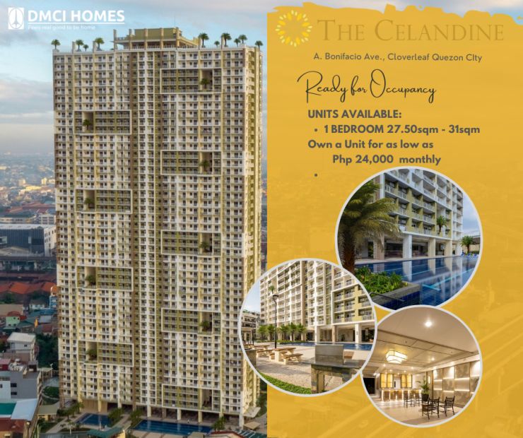 For Sale Rfo 1 Bedroom In Balintawak Quezon City The Celandine By Dmci