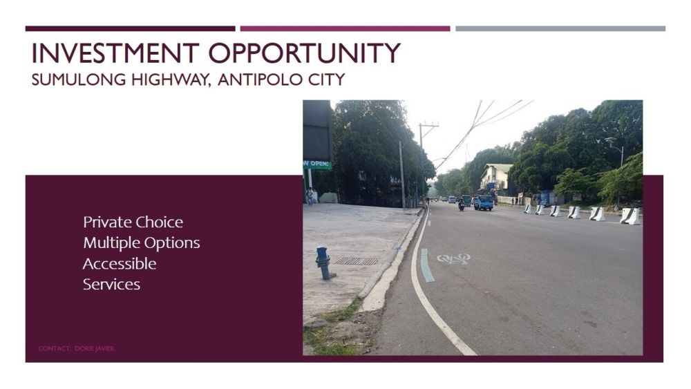 Commercial Lot For Sale Sumulong Highway Antipolo