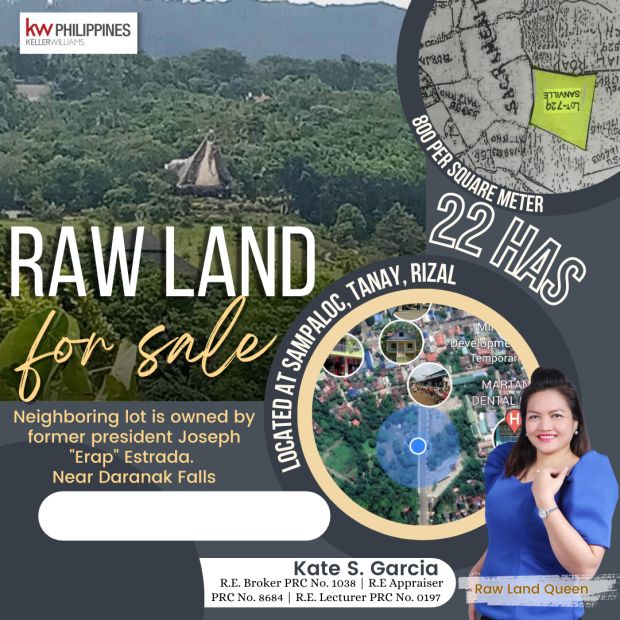 Raw Land for Sale in Tanay Rizal