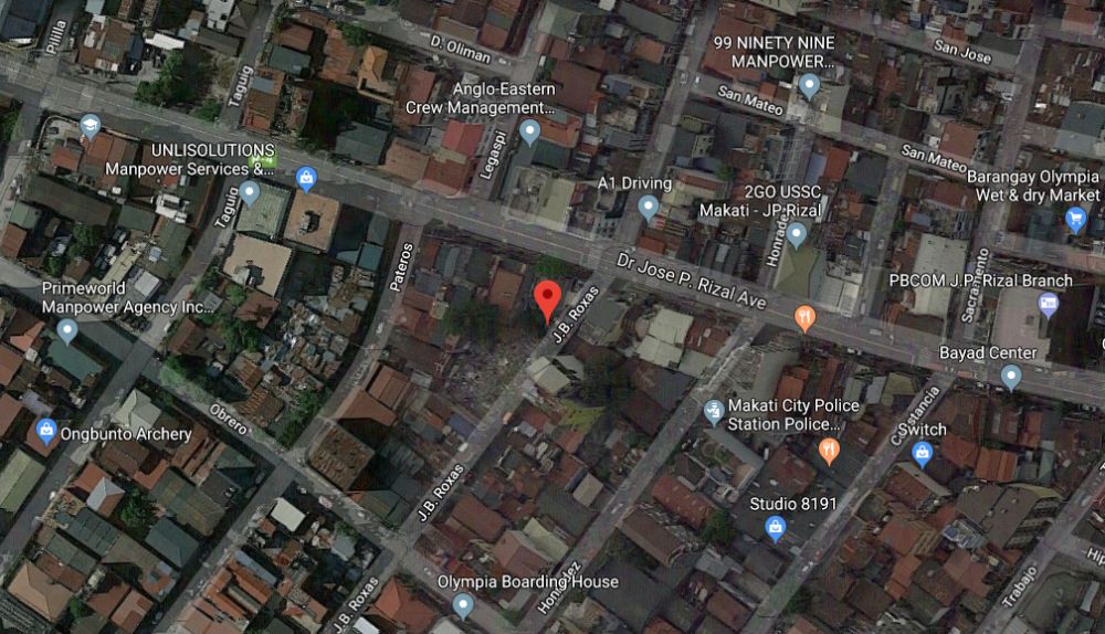 Commercial Lot for Sale in J.P. Rizal Ave., Makati