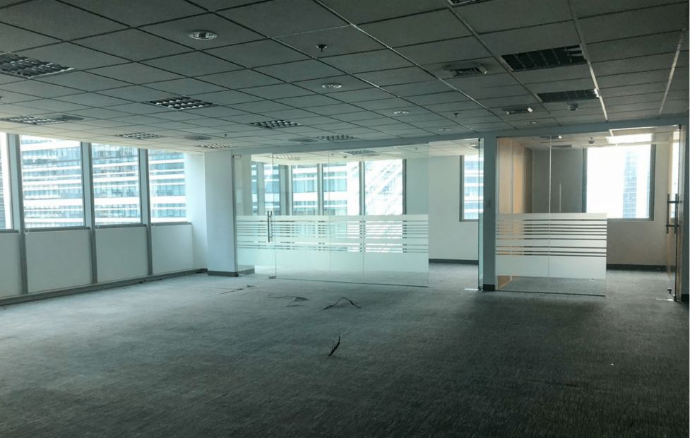 Office Space For Lease, Warm Shell With Improvements @209.60 Sqm In Bgc 