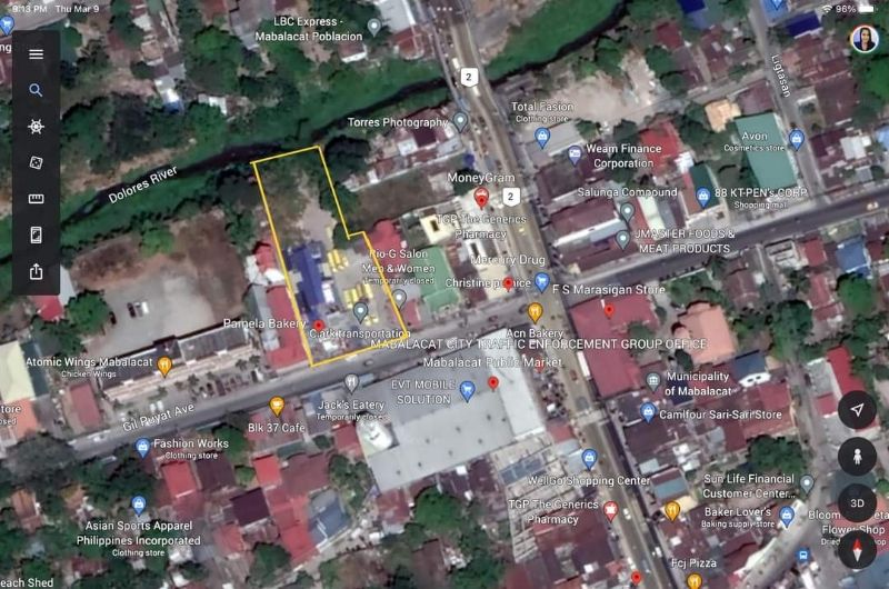 For Sale Commercial Lotin Front Of Mabalacat Public Market