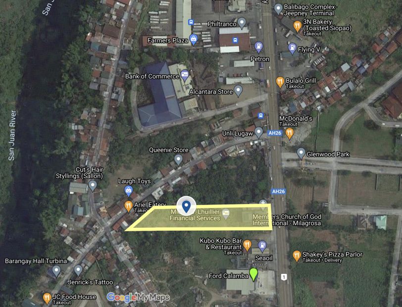 6,896sqm Commercial Lot for Sale in Barangay Tulo, Turbina Calamba City ...