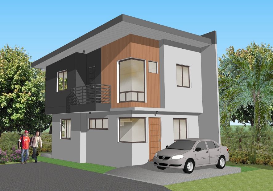 House And Lot In Bankers Village 2, Caloocan Corner Lot