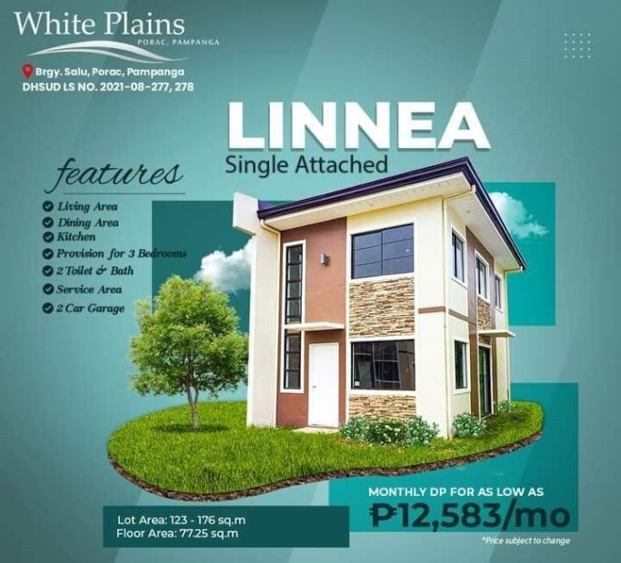 For Sale: Affordable Single Attached House and Lot in Porac, Pampanga