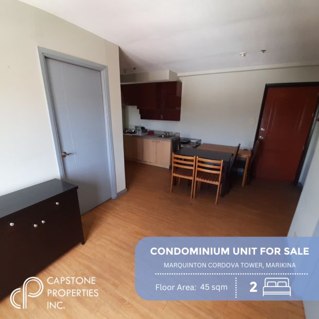 Condominium Unit For Sale in Marquinton Cordova Tower, Marikina