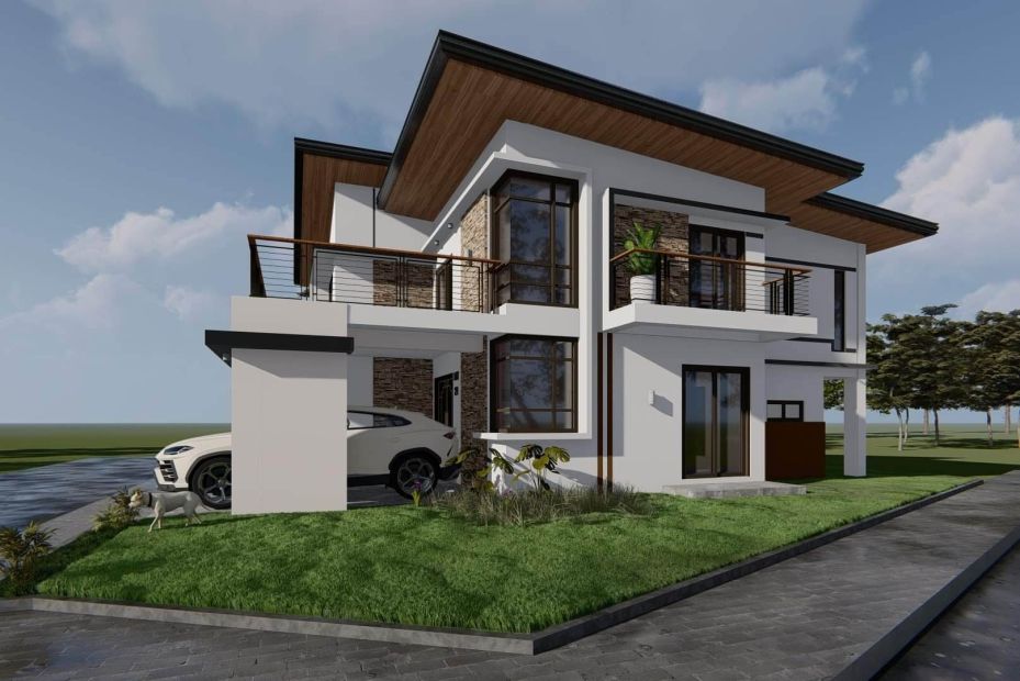 Two-Storey House & Lot for sale inside Richview Square Subd Bakakeng ...