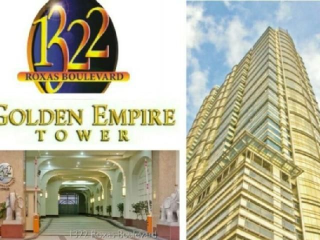 1322 Golden Empire Tower. Roxas BLVD Manila