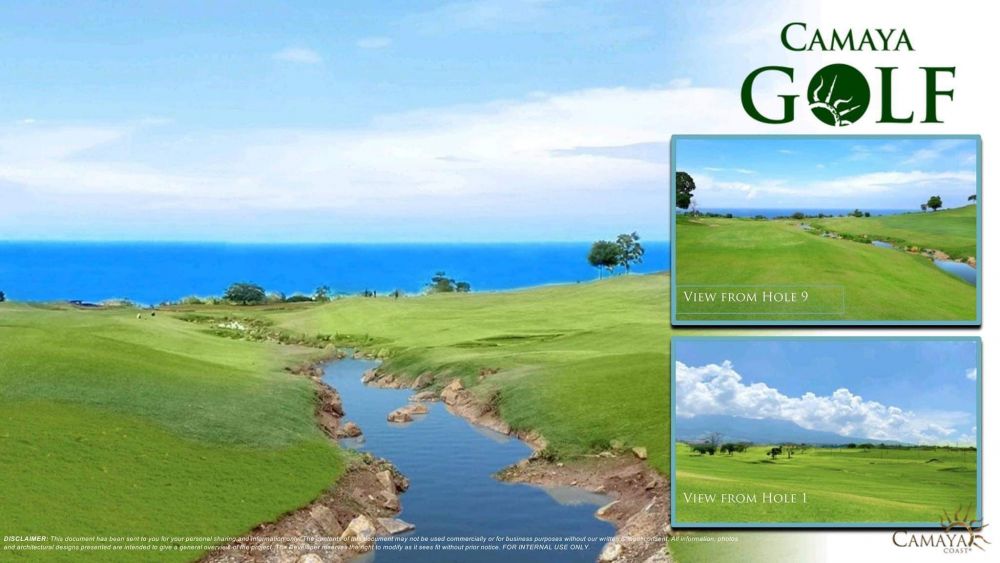 For Sale Camaya Coast Offer Beach Residences Lot & Golf Villas in Mariveles