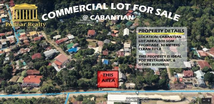 600 Sqm Commercial Lot is For Sale along Cabantian Road, Davao City