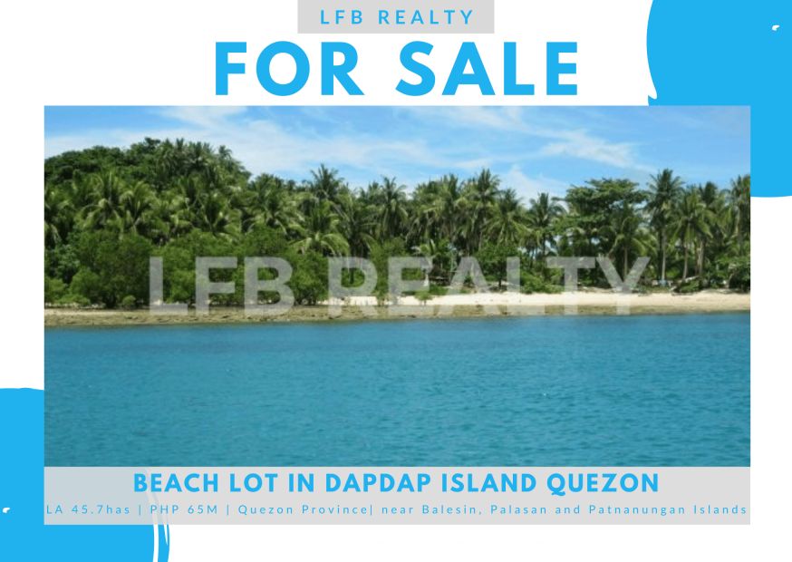 For Sale: Beach Lot in Dapdap Island, Quezon Province in Patnanungan Sur