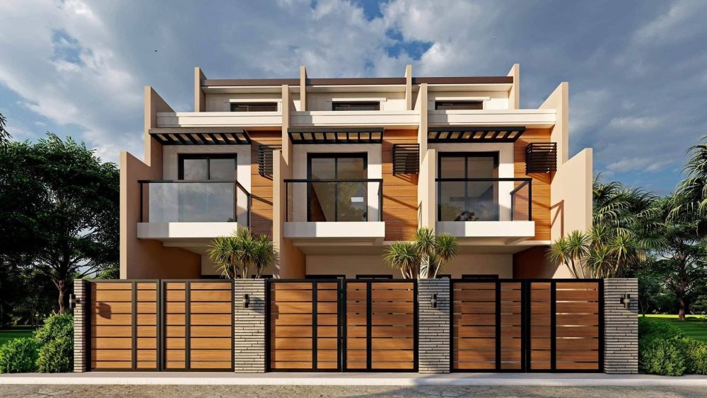 Modern Design 3 Y S Triplex House