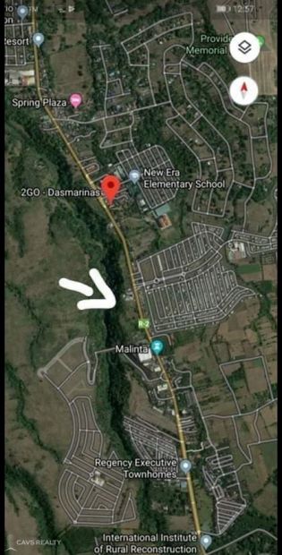 Big Vacant Commercial Lot along Aguinaldo Highway for Sale