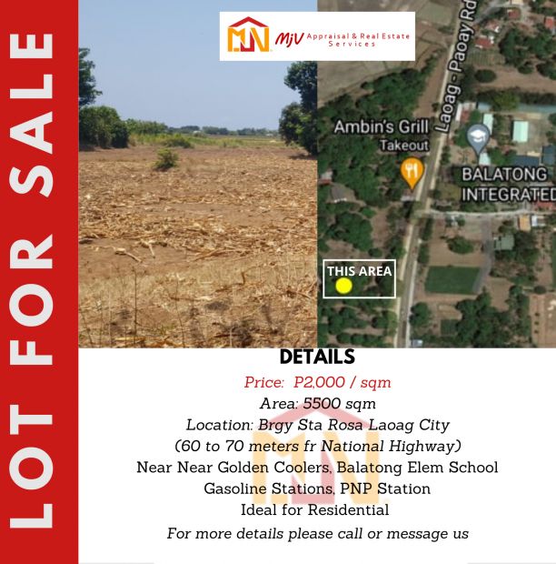 lot for sale laoag city