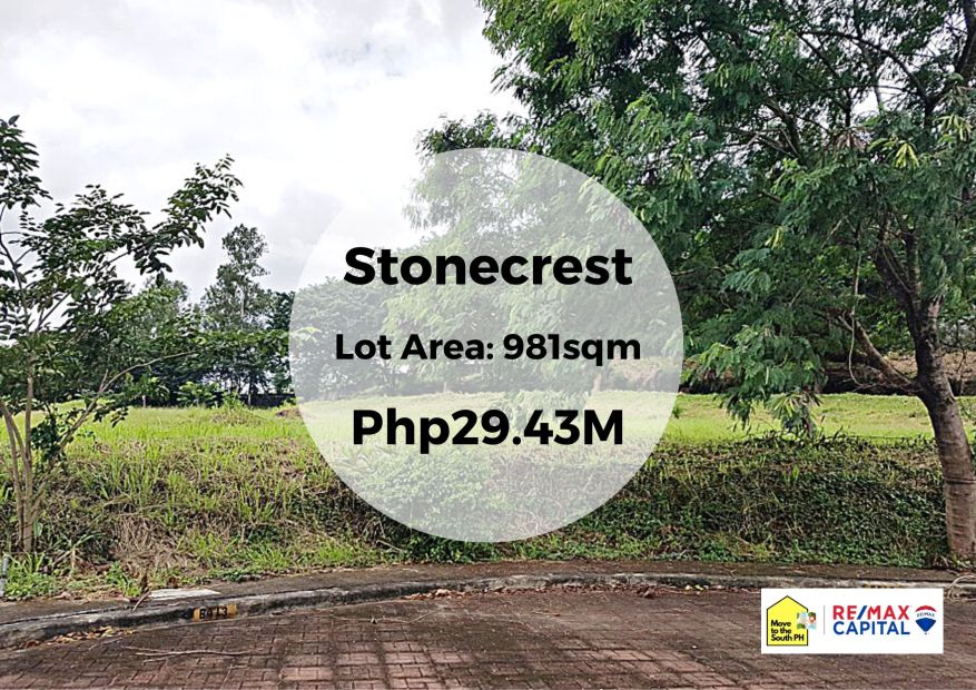 For Sale 981sqm Lot Stonecrest San Pedro Laguna Beside