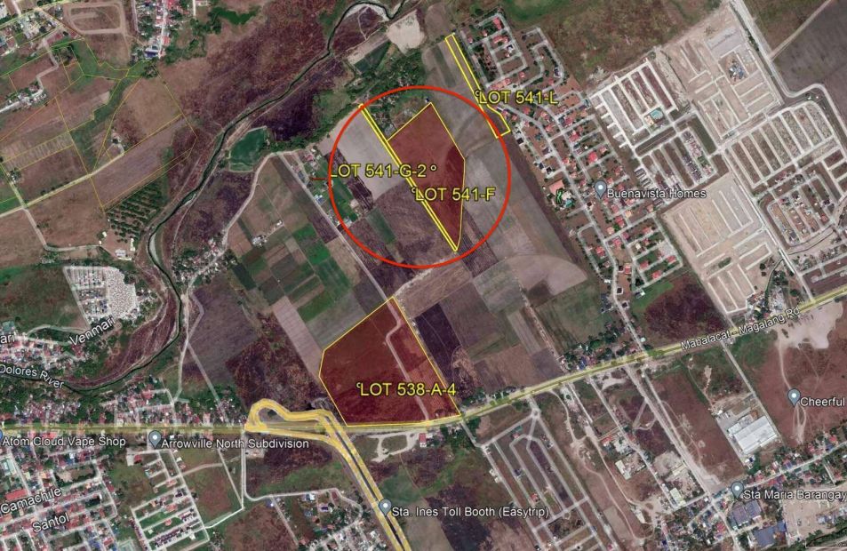 8,000-16,000 sqm Lot in Mabalacat, Pampanga - Ideal for Warehouse